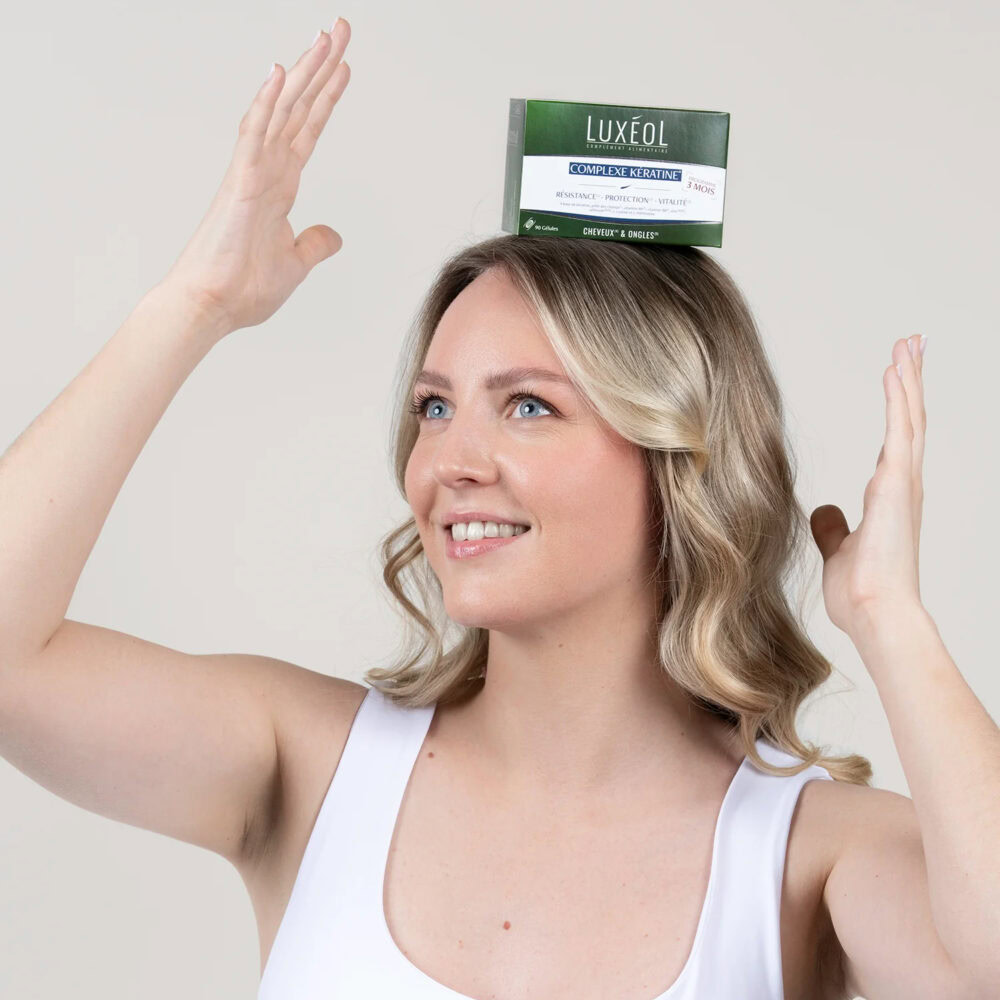 Luxéol complexe kératine cheveux et ongles 90 gélules