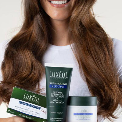 Luxéol complexe kératine cheveux et ongles 90 gélules