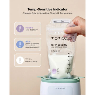 Momcozy Lot de 8 Sacs de Conservation de Lait Maternel MS001 180ml