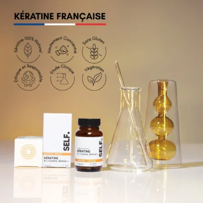 Self nutricare keratine & lcystine biotine+ 60 gelules