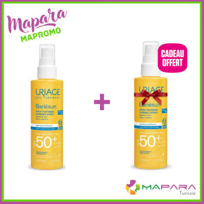 Uriage Bariésun Spray Invisible SPF50+ Non Parfumé 200ml Offre 1+1 Offert