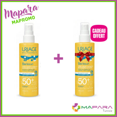 Uriage bariésun spray solaire enfant spf 50+ 200ml offre 1+1 offert