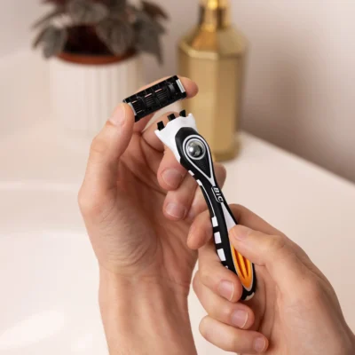 Bic recharges de lames de rasoir homme hybrid flex 5 4 piéces