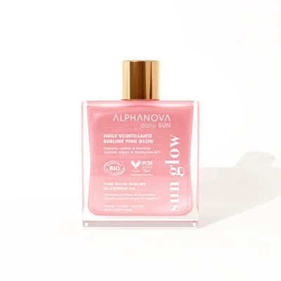 Alphanova Huile Scintillante Sublime Pink Glow 50ml