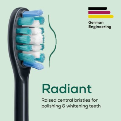 Beurer kit de 4 têtes de brosse à dents electriques sc premium whiten