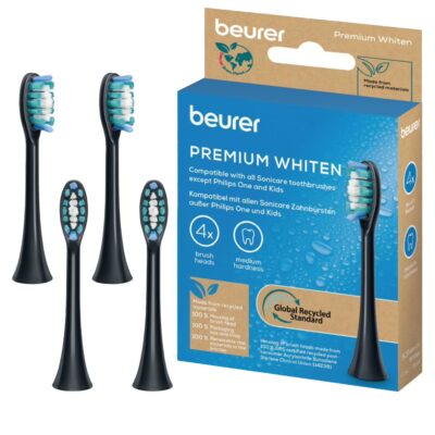 Beurer Kit de 4 Têtes de Brosse à Dents Electriques SC Premium Whiten