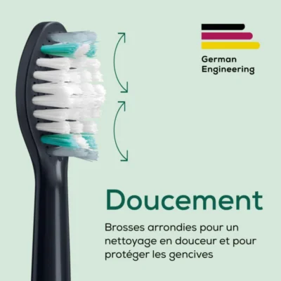 Beurer pack de 4 brossettes à dents classic clean Beurer pack de 4 brossettes à dents classic clean