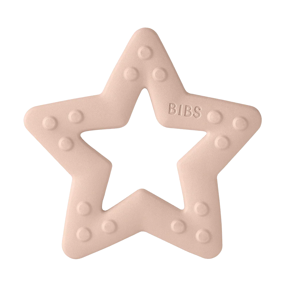 BIBS Anneau de Dentition Étoile Blush