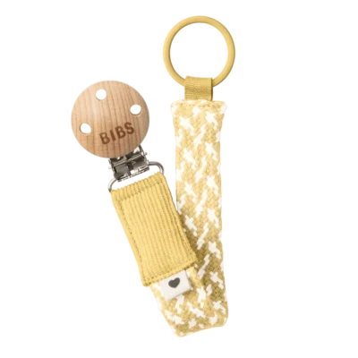 BIBS Attache Sucette Pale Butter - Ivory