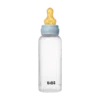 BIBS Biberon Débit Lent PP sans BPA avec Tétine en Latex 0m+ Baby Blue 270ml