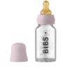 BIBS Biberon en Verre Set Complet Débit lent Dusky Lilac 0 mois et + 110ml