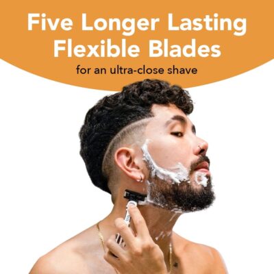 Bic flex 5 rasoirs jetables 5 lames homme blister de 2 piéces