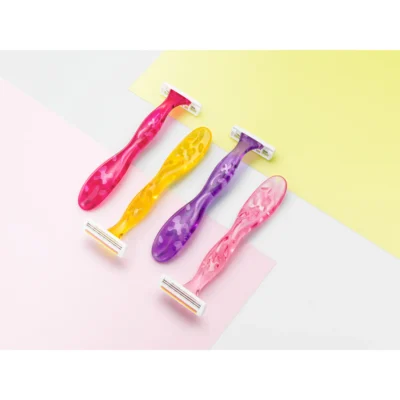 Bic miss soleil rasoirs jetables 3 lames 4 piéces