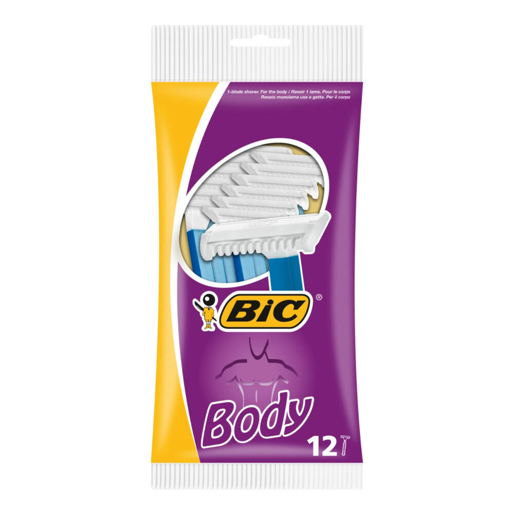 Bic rasoirs corps jetables homme 1 lame 12 piéces