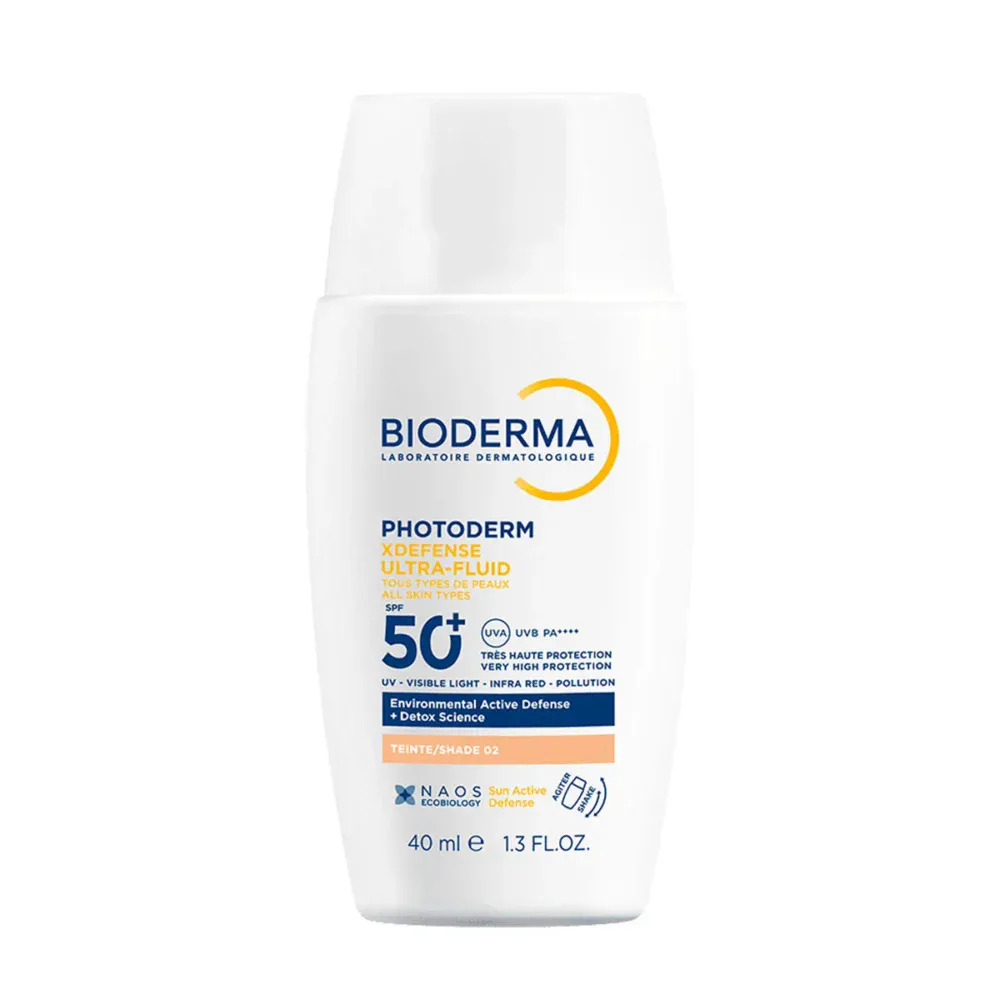 Bioderma photoderm xdefense ultra-fluid spf50+ teinté 40ml – teinte : 02