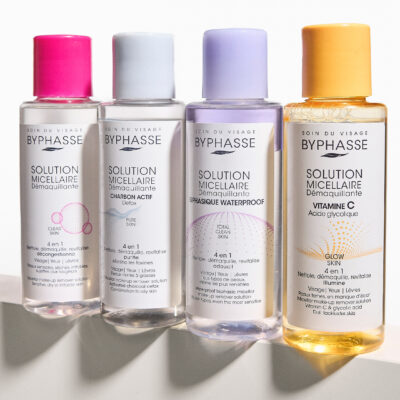 Byphasse solution micellaire demaquillante 4 en 1 biphasique waterproof 100ml