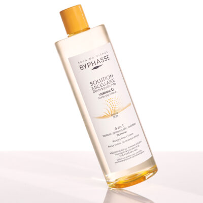Byphasse solution micellaire démaquillante vitamine c et acide glycolique 500ml