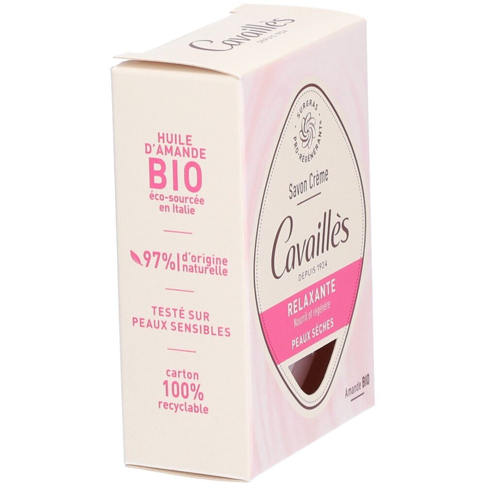 Cavailles savon crème relaxante 100g
