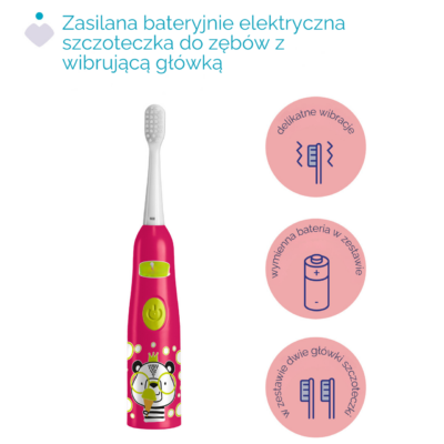 Chicco Brosse à Dents Electrique Panda 3 ans et plus