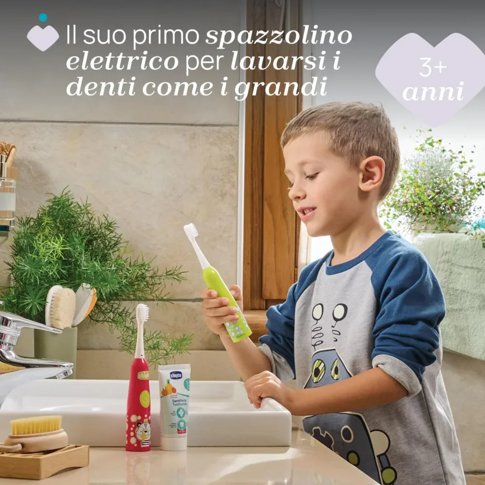 Chicco brosse à dents electrique tigre 3 ans et plus