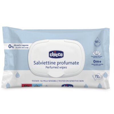 Chicco Lingettes Parfumées 72 unités
