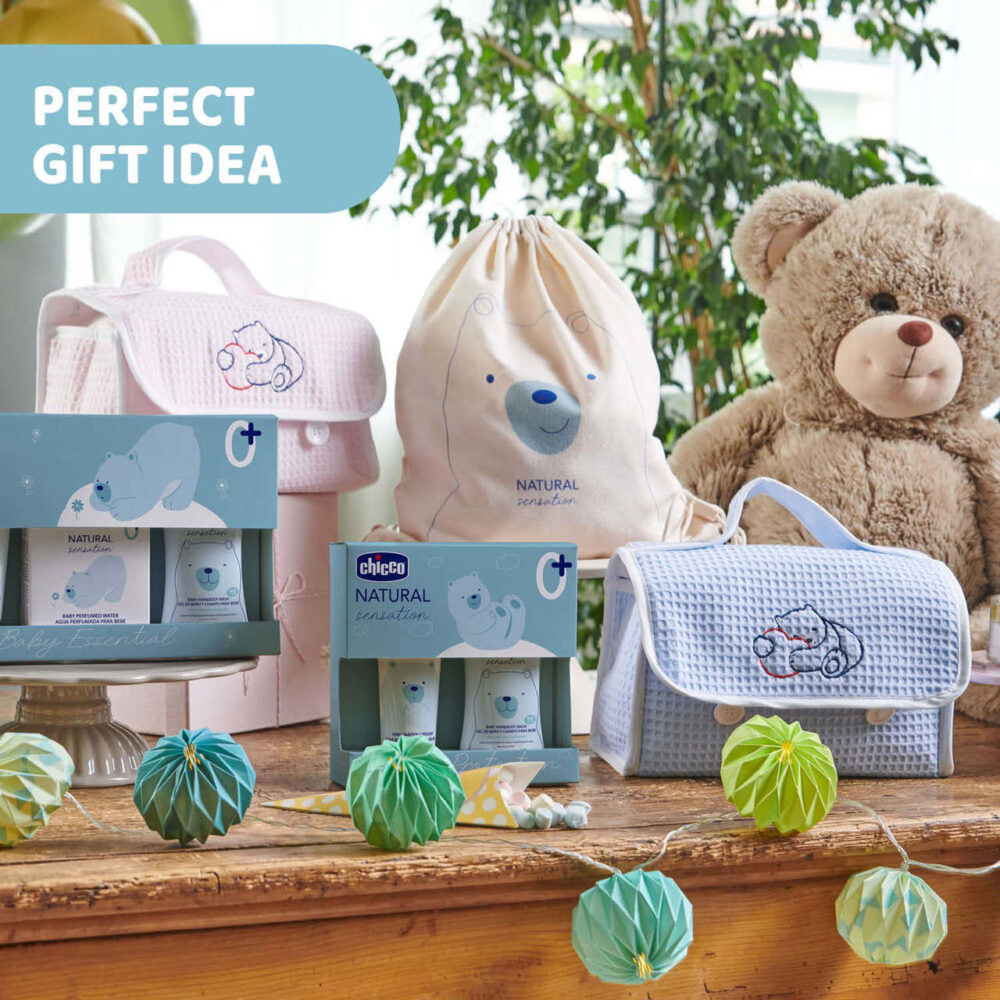 Chicco natural sensation set de toilette et de bain 3 pièces