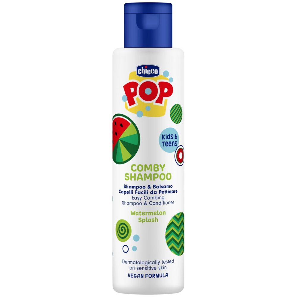 Chicco pop comby shampoo splash de pastèque 250ml