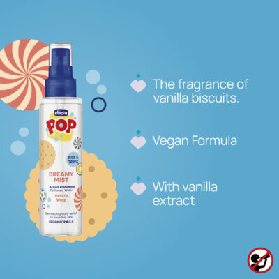 Chicco POP Dreamy Mist Vanilla Wrap 150ml