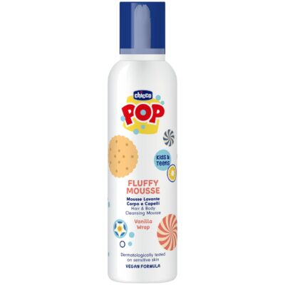 Chicco POP Mousse Fluffy Cheveux et Corps Vanille 200ml