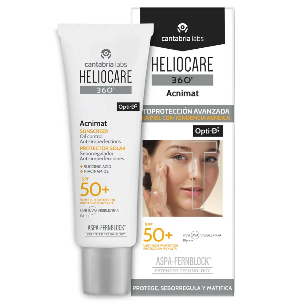 Heliocare 360° acnimat oil control spf50+ 50ml