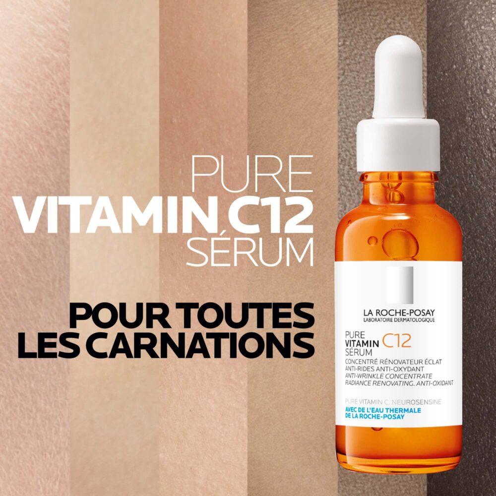 La roche posay pure vitamin c12 sérum anti-rides 30ml