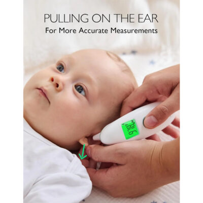 Momcozy thermomètre infrarouge sans contact front et oreille