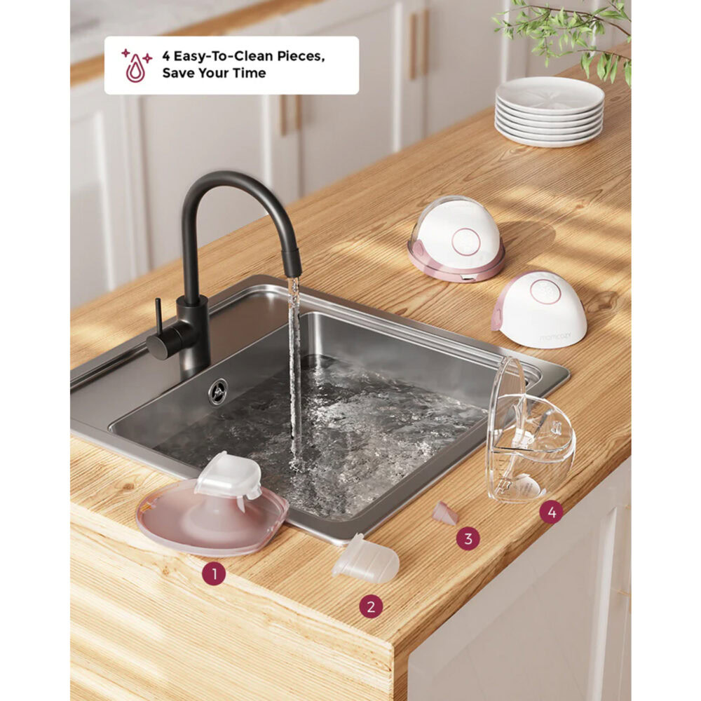 Momcozy tire-lait mains libres m6 single (4 tailles)