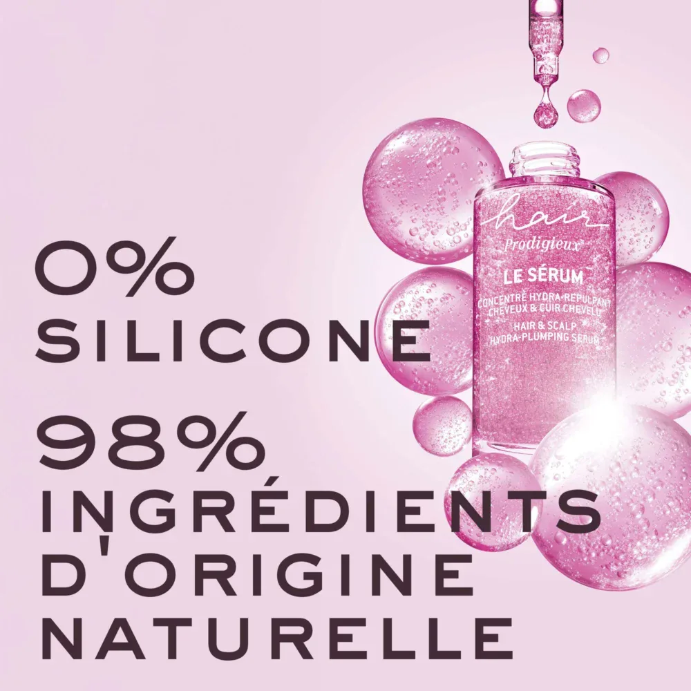 Nuxe hair prodigieux le sérum concentré hydra-repulpant cheveux et cuir chevelu 50ml