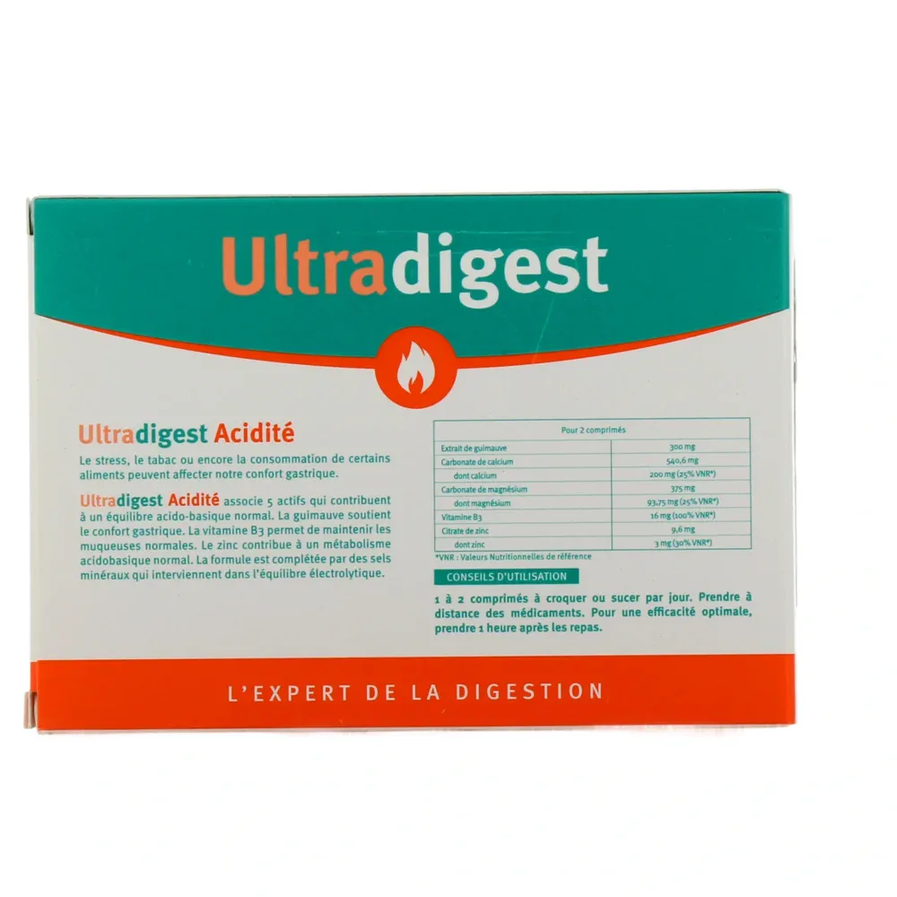 Vitavea santé ultradigest acidité 14 comprimés