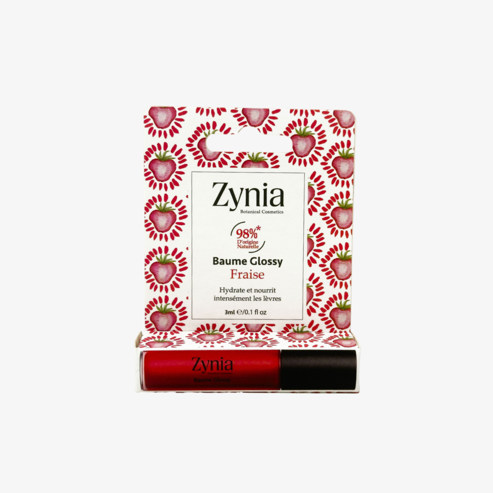 Zynia baume glossy fraise