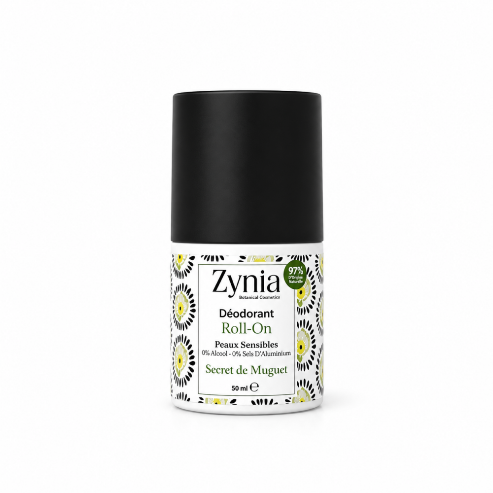 Zynia déodorant roll on secret de muguet 50ml