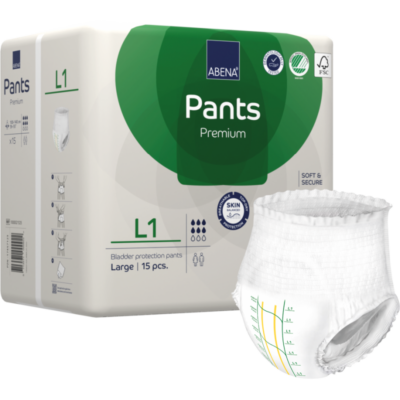 Abena Pants L N°1 Slip Absorbant / Pants 15 unités