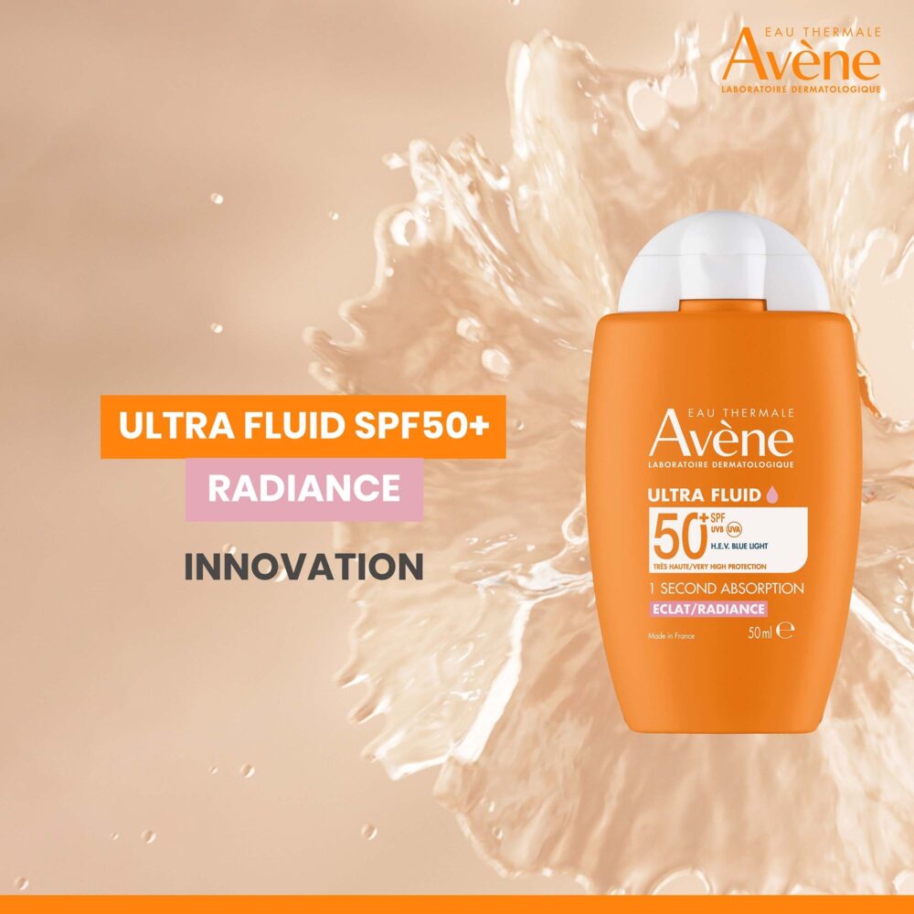 Avene ultra fluid eclat radiance spf 50+ 50ml