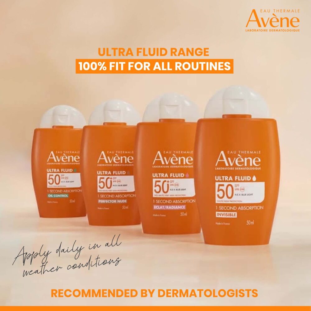 Avene ultra fluid eclat radiance spf 50+ 50ml