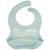 Canpol Bavoir en Silicone pour Bébé avec Poche 51/030 Vert