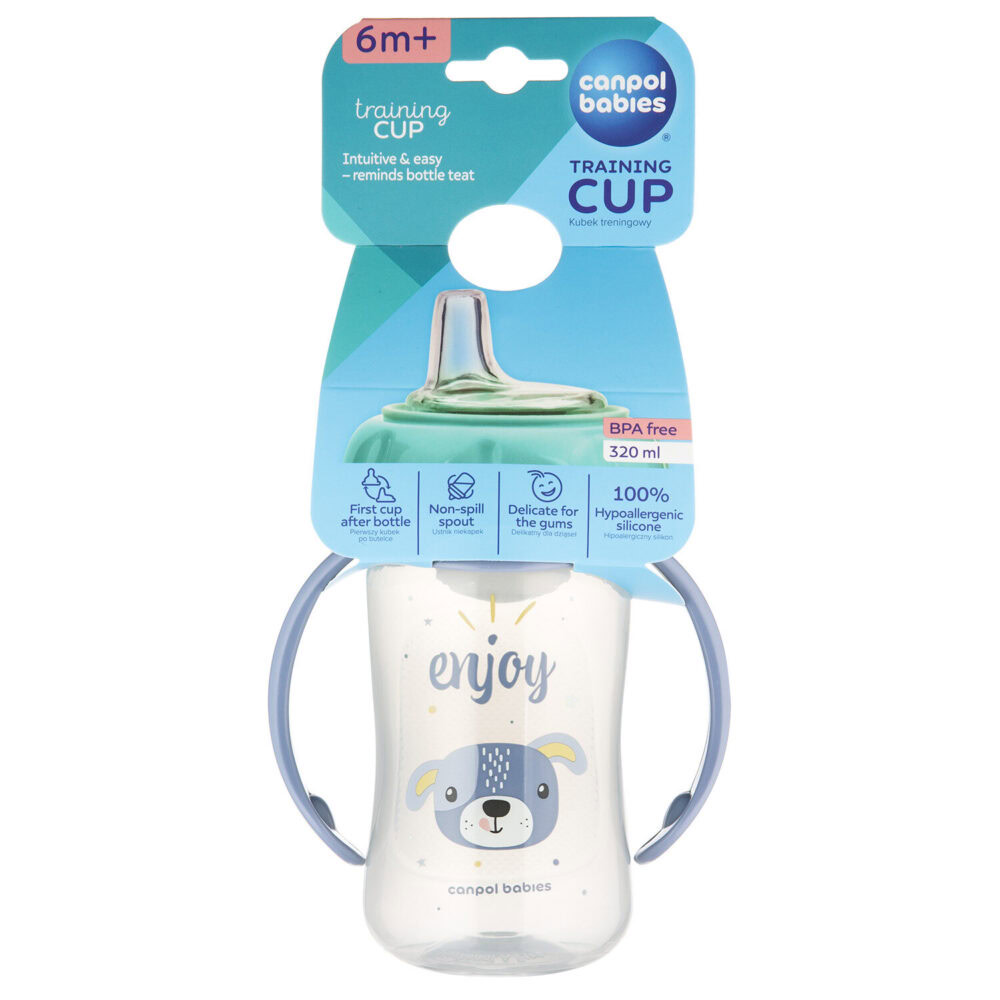 Canpol gobelet d'apprentissage avec bec verseur 56/512 320ml