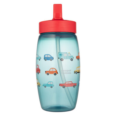 Canpol gobelet de sport pour bébés avec bec pliable cars 400ml
