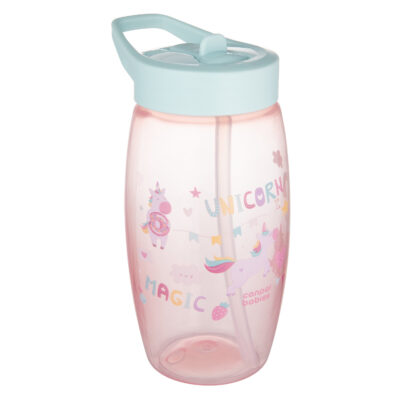 Canpol gobelet de sport pour bébés avec bec pliable licorne 400ml