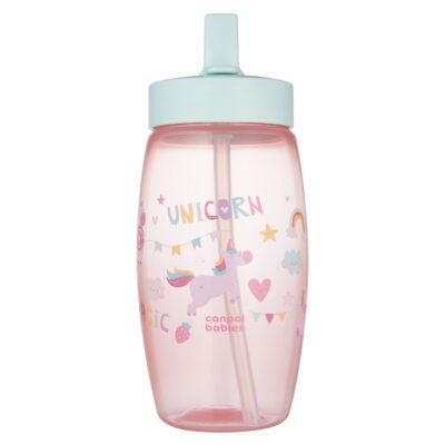 Canpol gobelet de sport pour bébés avec bec pliable licorne 400ml