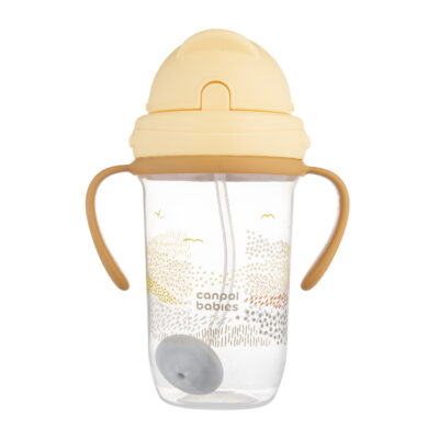 CANPOL Tasse Anti Fuites avec Paille 56/620_bei 270ml