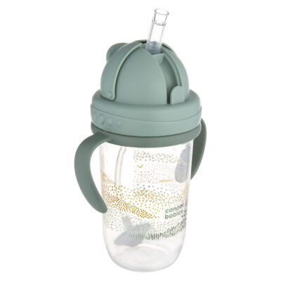 Canpol tasse anti fuites avec paille 56/620_gre 270ml