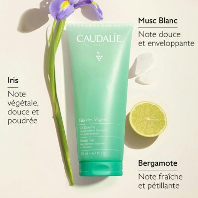 Caudalie gel douche eau des vignes 200ml Caudalie gel douche eau des vignes 200ml