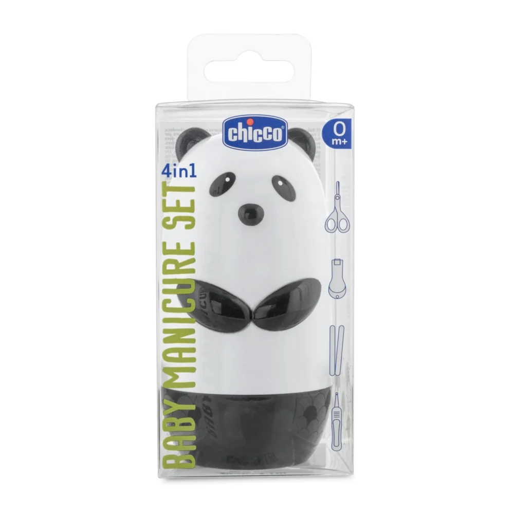 Chicco kit manucure 4 en 1 panda