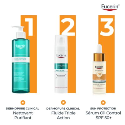 Eucerin sun protection oil control sérum uv ultra-léger spf50+ 30ml Eucerin sun protection oil control sérum uv ultra-léger spf50+ 30ml